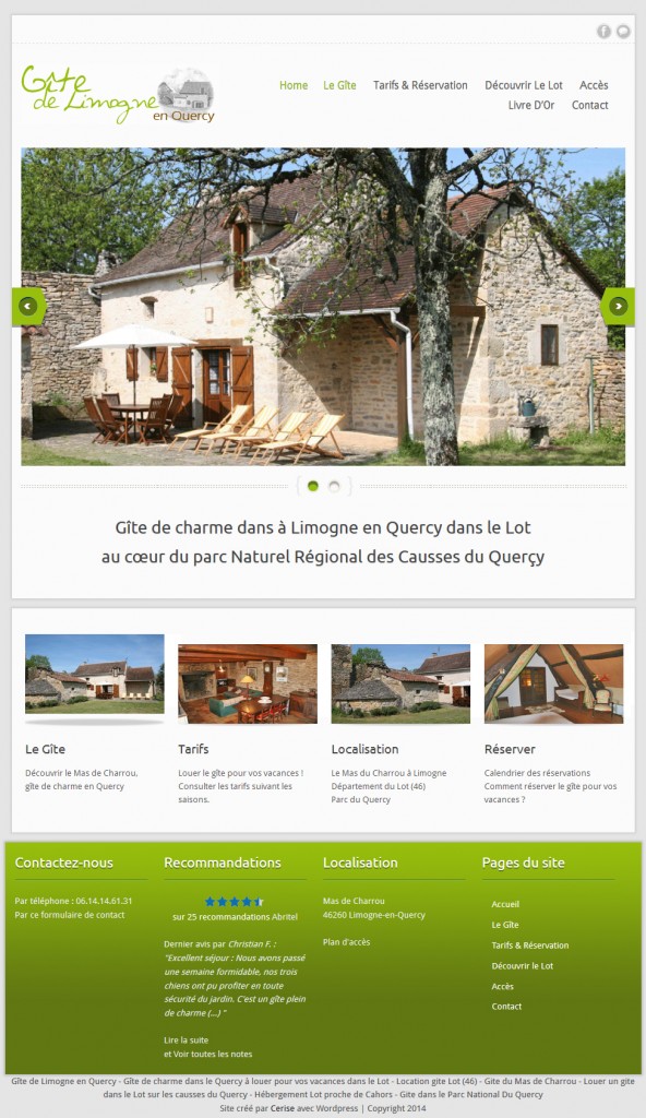 Création de site web Lot Quercy