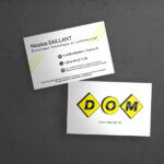 Nouvelle carte de visite pour DOM