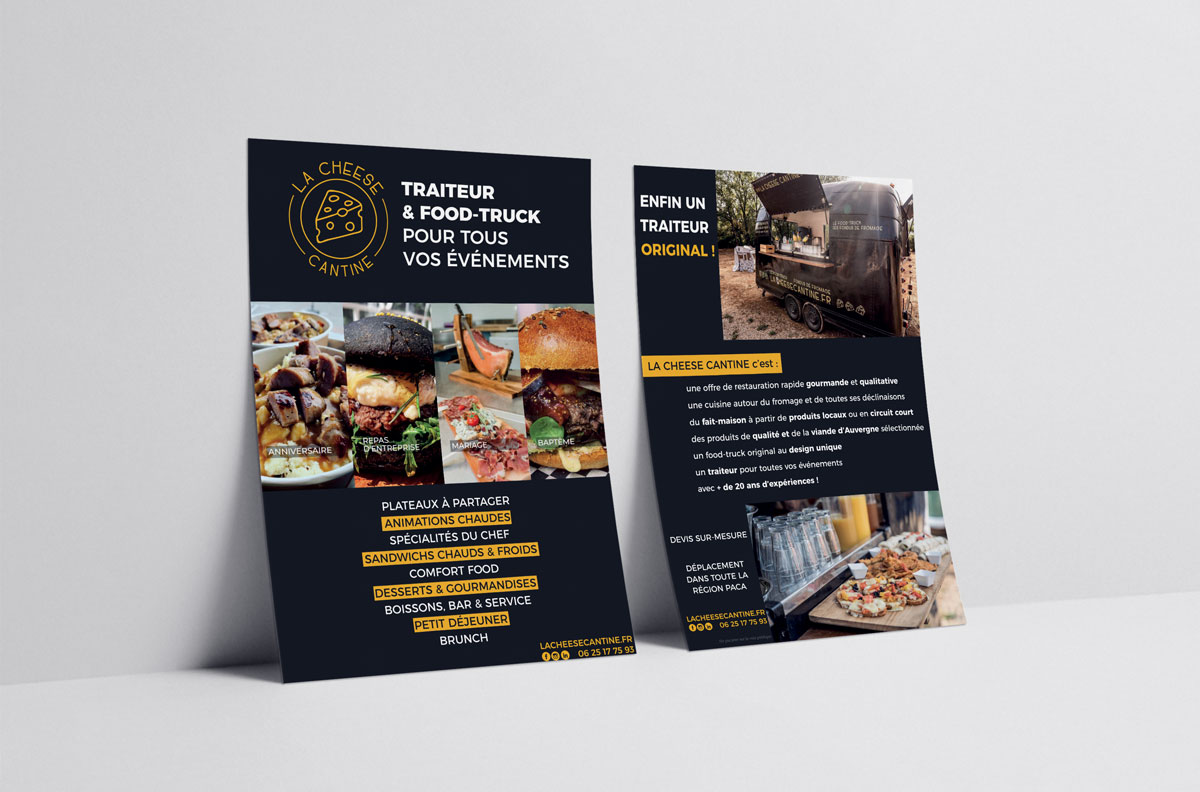 La Cheese Cantine – flyers
