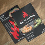 Flyer pour ONCLE FLAMME